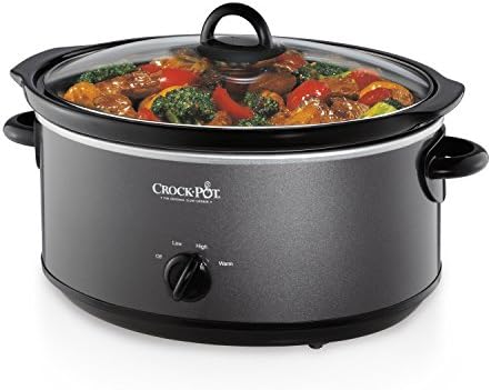 7 Quart Slow Cooker – Charcoal - Curated Catalog U0 8X