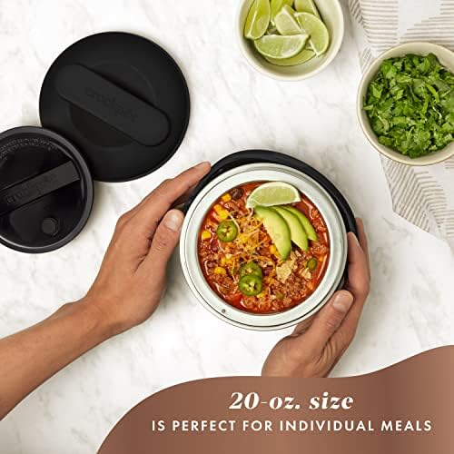 Electric Lunch Box Food Warmer 20oz – Black - Curated Catalog Q0 LW