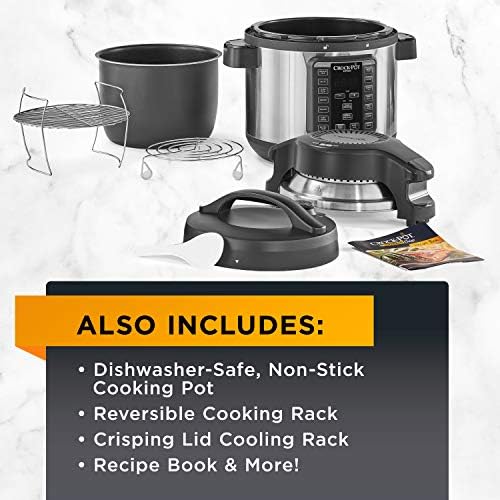 Express Crisp 8 Quart 10-in-1 Pressure Cooker - Curated Catalog I9 CX