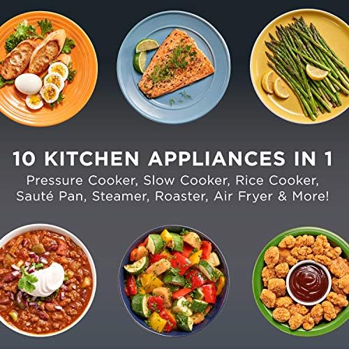 Express Crisp 8 Quart 10-in-1 Pressure Cooker - Curated Catalog I9 CX