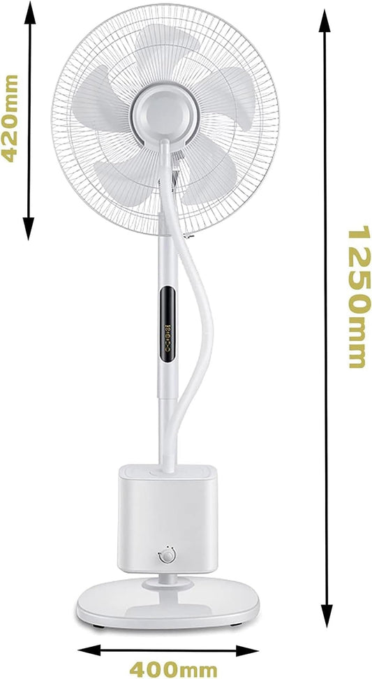 Oscillating Misting Pedestal Fan with Remote Control, 3-Speed, 16-inch F694750