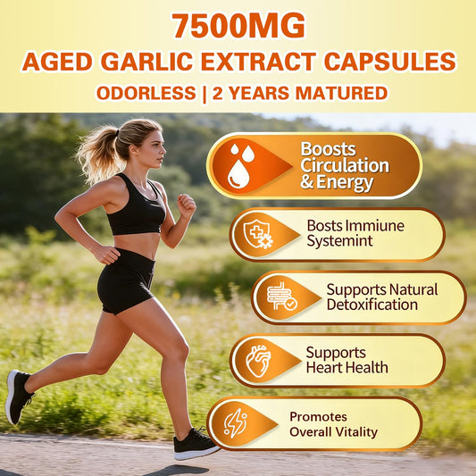 Odorless Organic Aged Garlic Extract Softgels 300 Count A297302