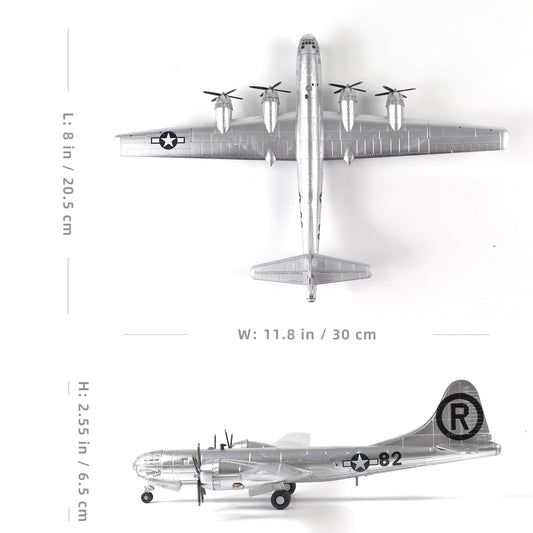 1/72 Scale B-29 Bomber Diecast Airplane Model Kit G11392