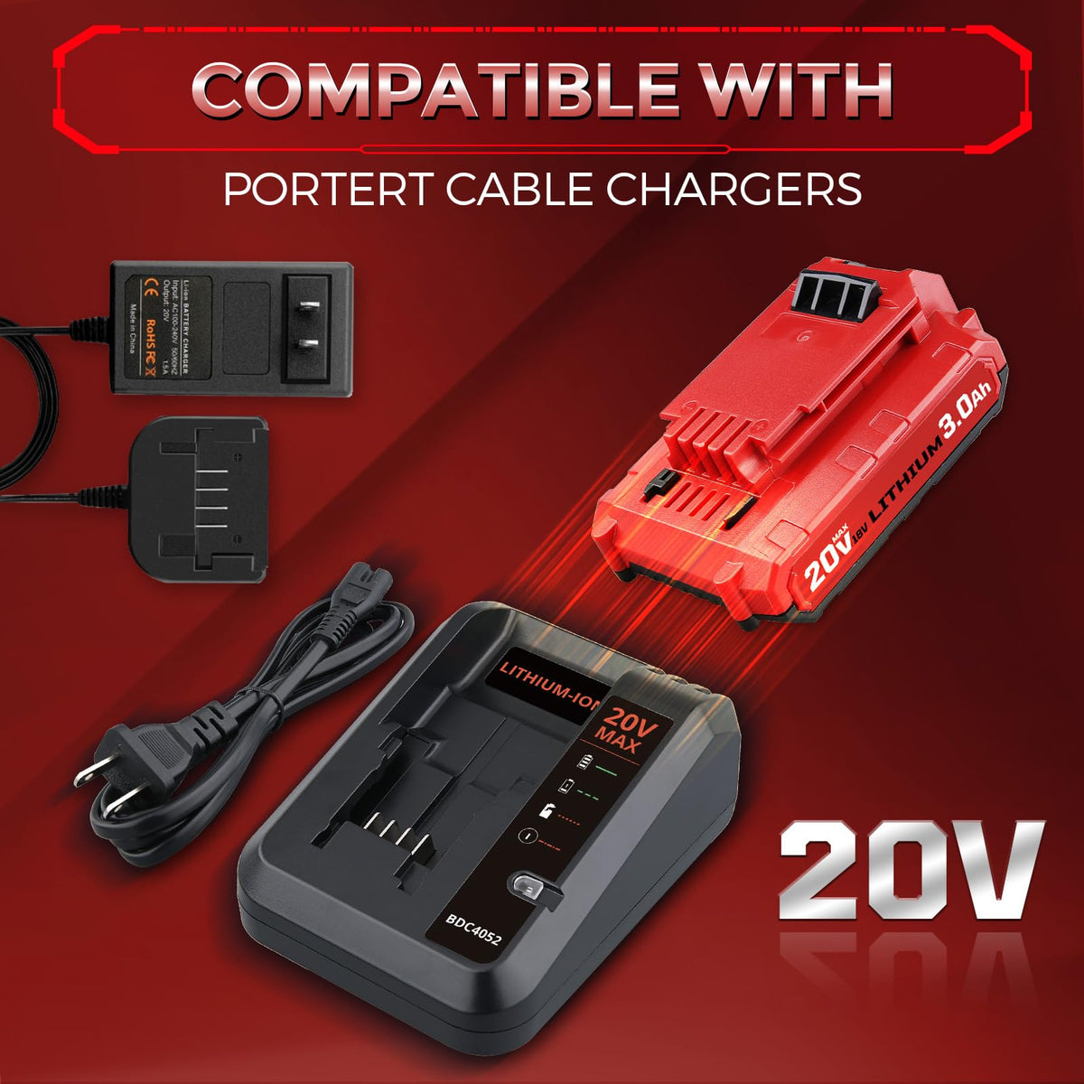 20V Li-ion Replacement Battery T82140