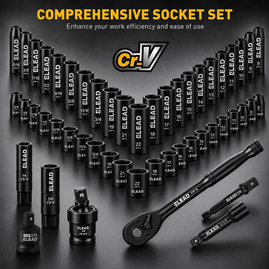 148-Piece SAE/Metric Mechanics Tool Set M4621