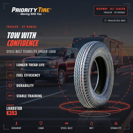 5.30X12" Trailer Tire J3085