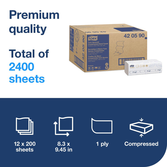 Multifold Hand Towel, 12 x 200 Sheets O965447