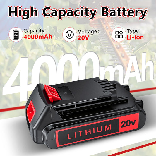 2-Pack 4.0Ah 20V Lithium Battery V942137