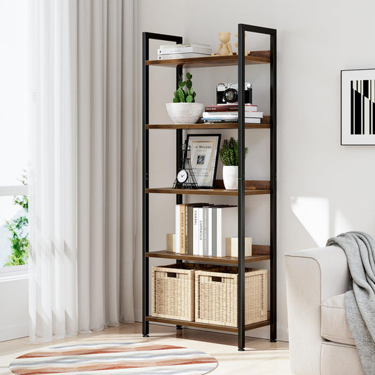 5 Tier Freestanding Bookshelf F528992