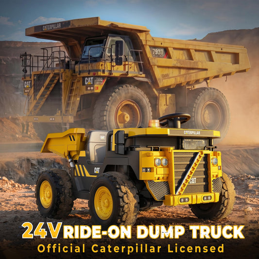 24V Ride On Dump Truck with Remote Control C1927