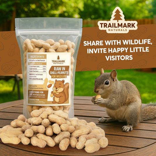 Raw Peanuts in Shell for Squirrels and Birds R787351