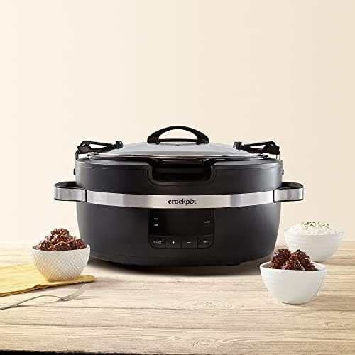 Thermoshield 6 Quart Slow Cooker with Carry Handles - Curated Catalog I4 JC
