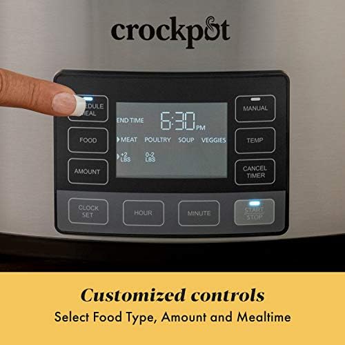 MyTime 6 Quart Programmable Slow Cooker - Curated Catalog F6 ZD