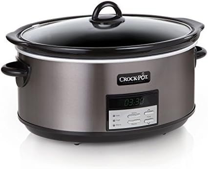 8 Quart Programmable Slow Cooker with Auto Warm - Curated Catalog N4 6T