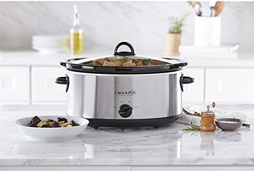 7 Quart Oval Manual Slow Cooker – Stainless Steel - Curated Catalog U8 P4
