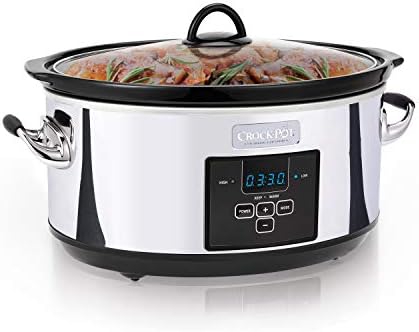 7 Quart Programmable Slow Cooker – Polished Platinum - Curated Catalog K6 JA