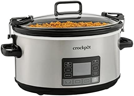 7 Quart Portable Programmable Slow Cooker with Timer - Curated Catalog O4 B1