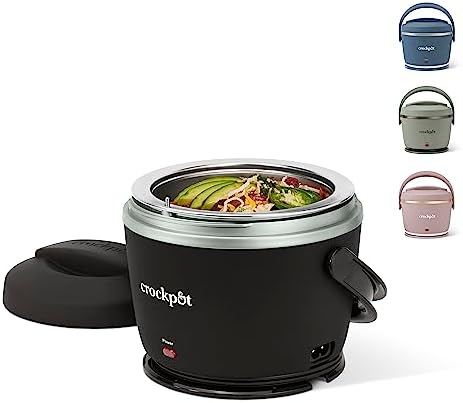 Electric Lunch Box Food Warmer 20oz – Black - Curated Catalog Q0 LW