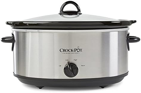7 Quart Oval Manual Slow Cooker – Stainless Steel - Curated Catalog U8 P4