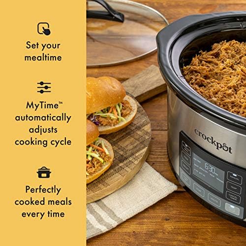 MyTime 6 Quart Programmable Slow Cooker - Curated Catalog F6 ZD
