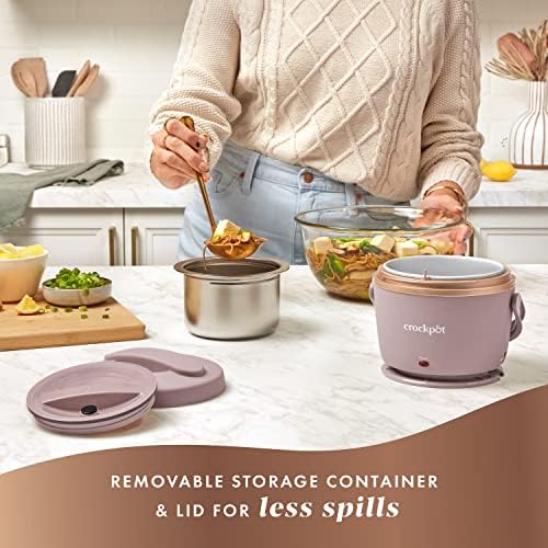Electric Lunch Box Food Warmer 20oz – Blush Pink - Curated Catalog J5 6R