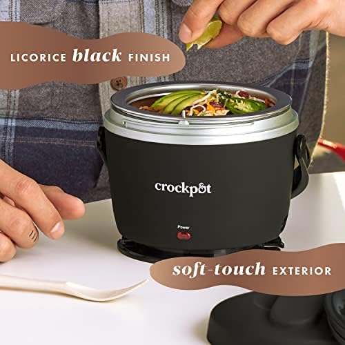 Electric Lunch Box Food Warmer 20oz – Black - Curated Catalog Q0 LW