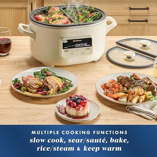 MultiMeal Multicooker with Programmable Slow Cooker - Curated Catalog Y1 UF