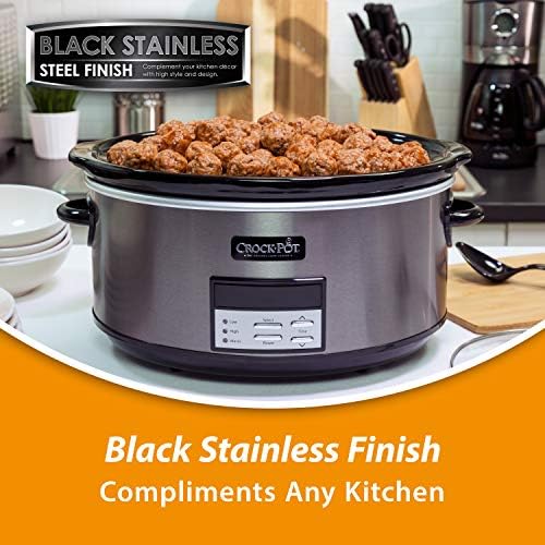 8 Quart Programmable Slow Cooker with Auto Warm - Curated Catalog N4 6T