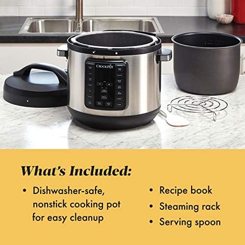8 Quart Express Crock Multi-Use Pressure Cooker - Curated Catalog Q7 18
