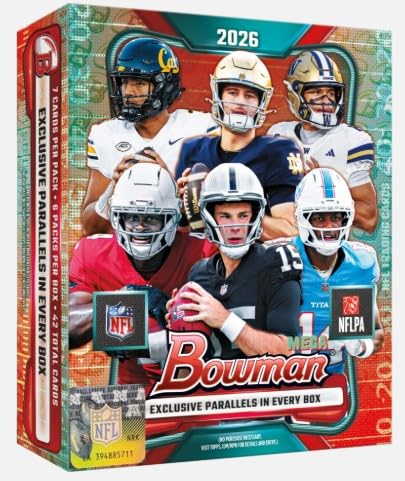 2026 Football Card Mega Box S405757