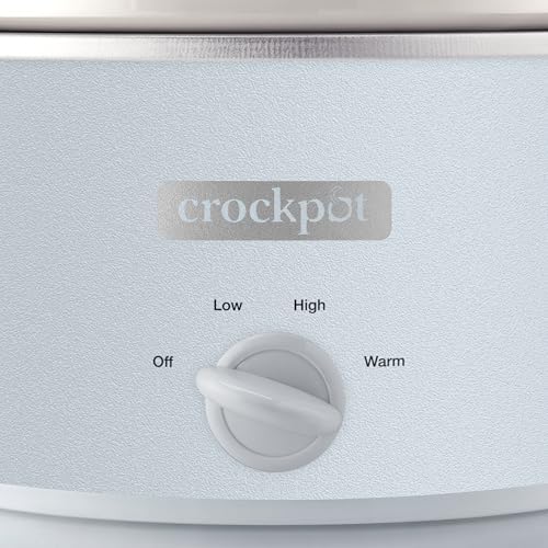 4.5 Quart Manual Slow Cooker – Macaroon Blue - Curated Catalog H8 RK