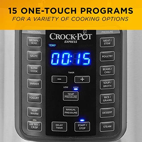Express Crisp 8 Quart 10-in-1 Pressure Cooker - Curated Catalog I9 CX