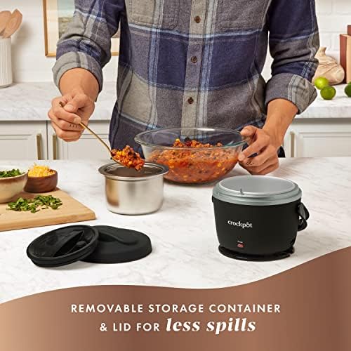Electric Lunch Box Food Warmer 20oz – Black - Curated Catalog Q0 LW