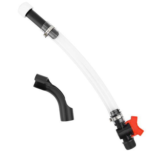 15 Inch Fuel Filler Hose Spout Replacement with Ball Valve S487077