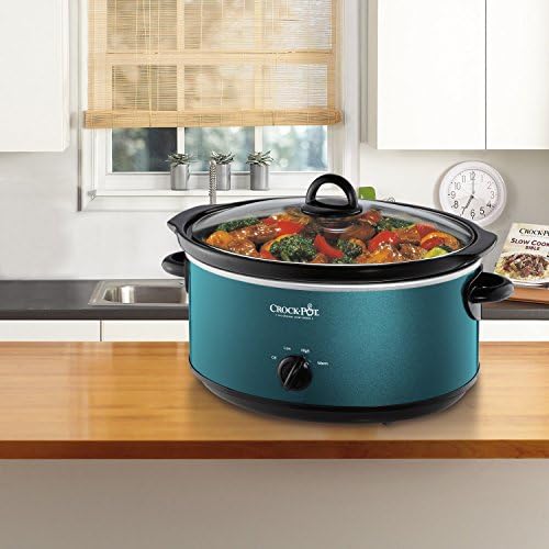 7 Quart Manual Slow Cooker – Turquoise - Curated Catalog W5 XZ
