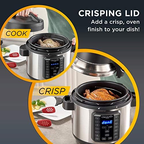 Express Crisp 8 Quart 10-in-1 Pressure Cooker - Curated Catalog I9 CX