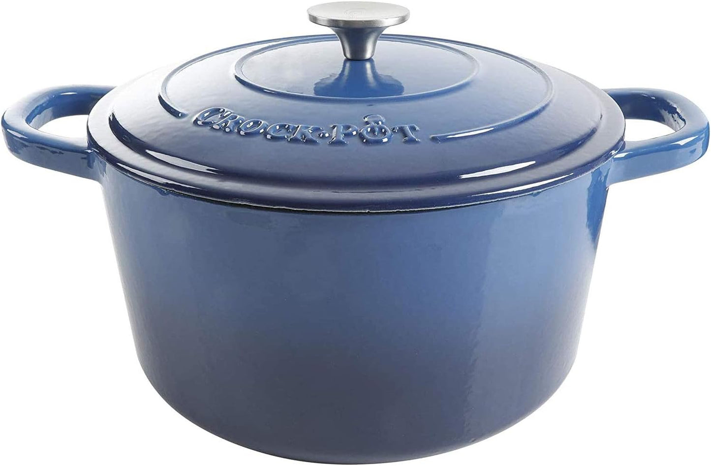 3 Quart Enameled Cast Iron Dutch Oven – Aqua - Curated Catalog G2 6Q