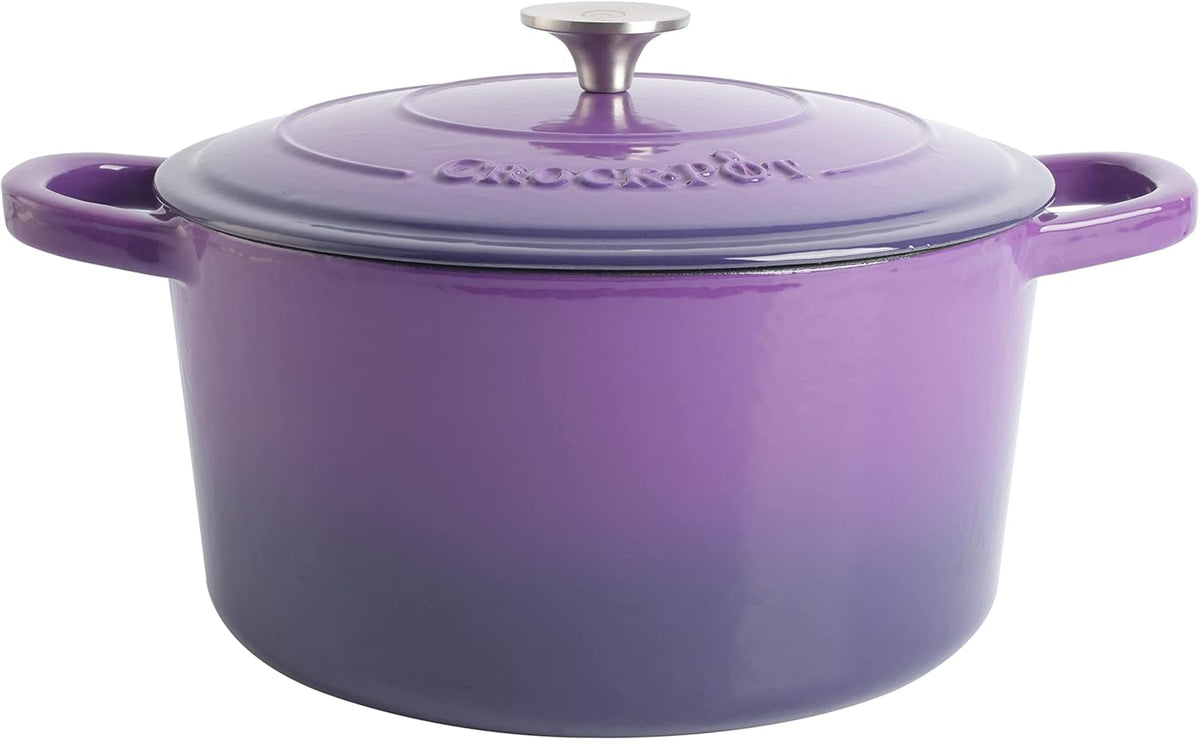 3 Quart Enameled Cast Iron Dutch Oven – Aqua - Curated Catalog Z4 8Z