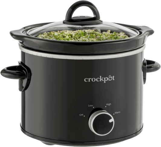 2 Quart Mini Slow Cooker – Classic Compact Cooker - Curated Catalog B0 3C