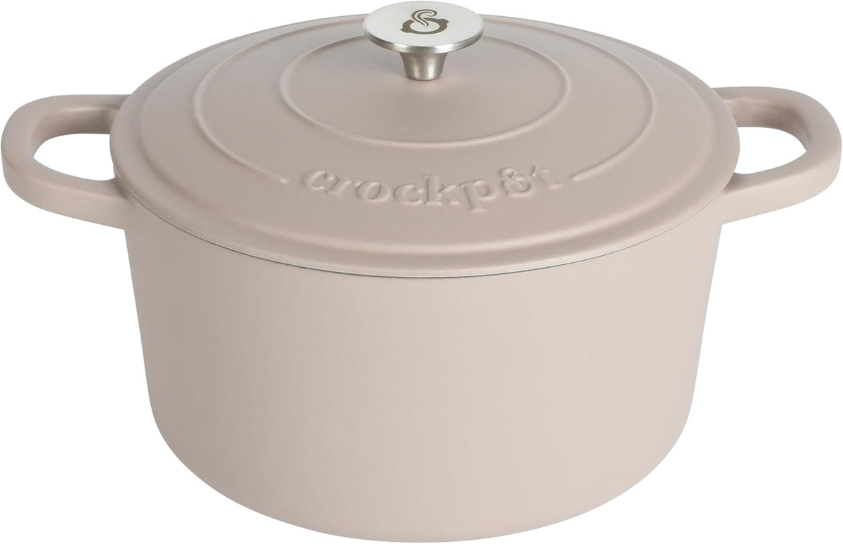 3 Quart Enameled Cast Iron Dutch Oven – Aqua - Curated Catalog Z4 8Z