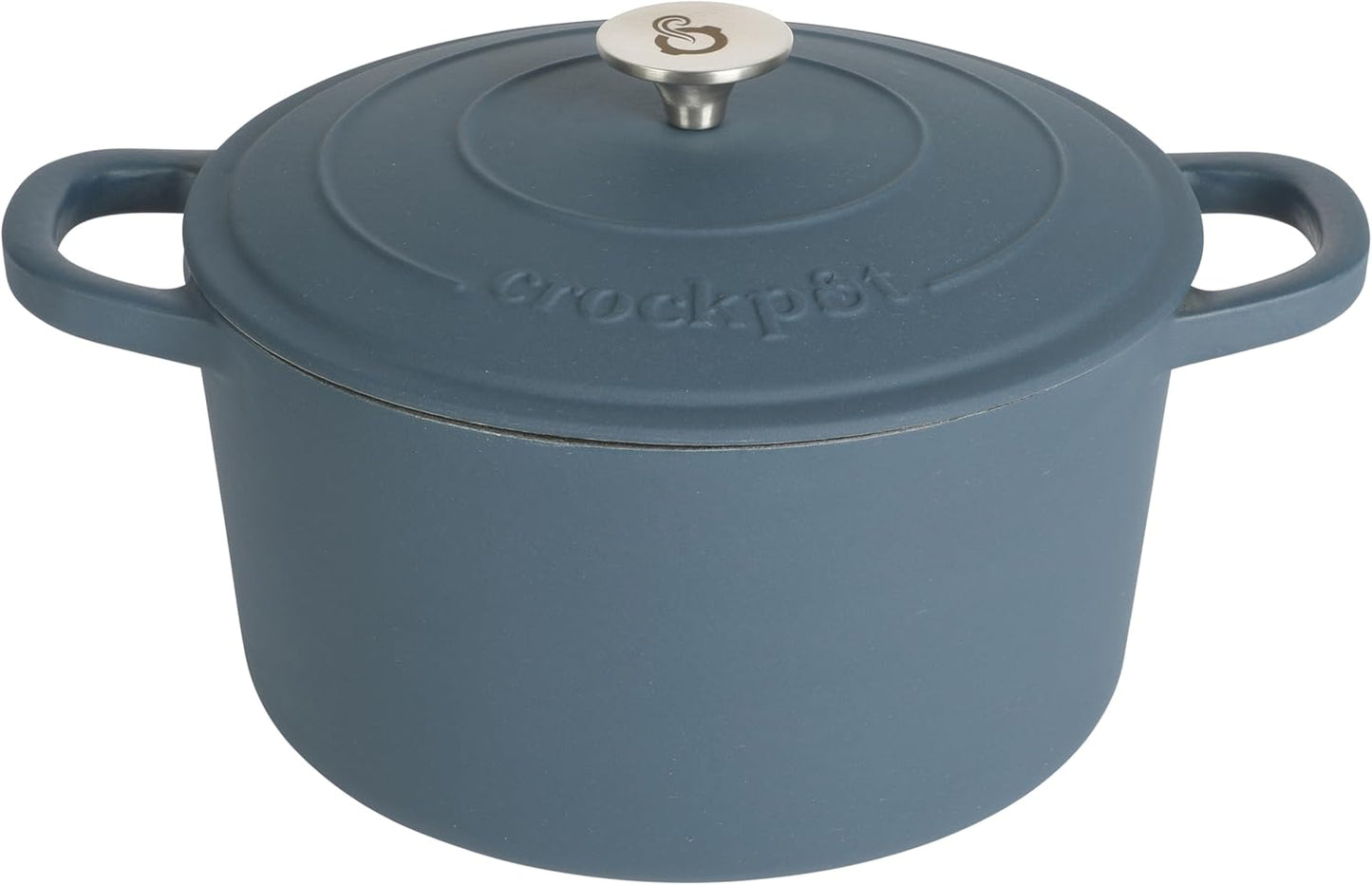 3 Quart Enameled Cast Iron Dutch Oven – Aqua - Curated Catalog G2 6Q