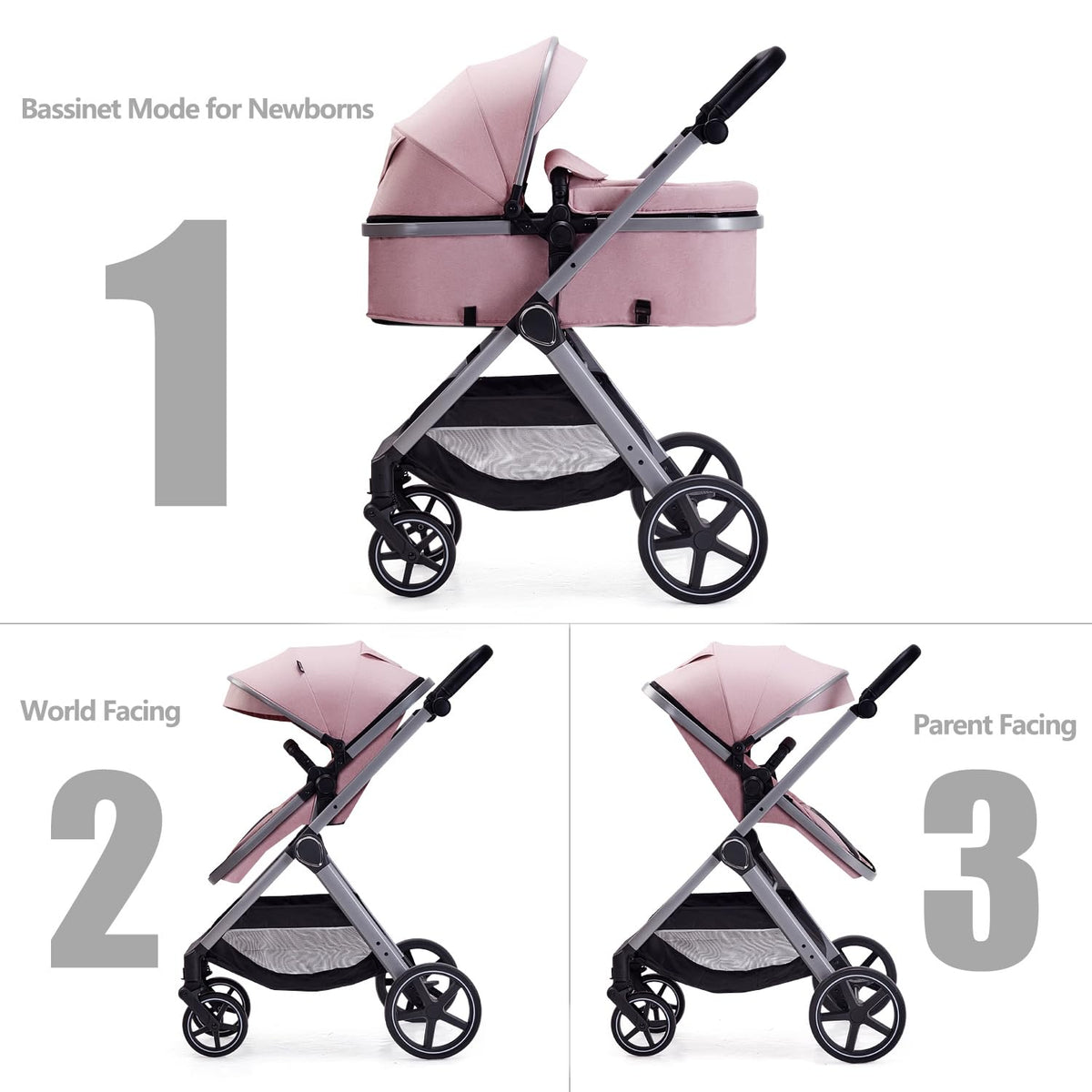 2 in 1 Convertible Baby Stroller S146872