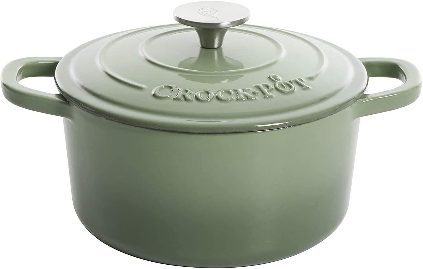 3 Quart Enameled Cast Iron Dutch Oven – Aqua - Curated Catalog G2 6Q