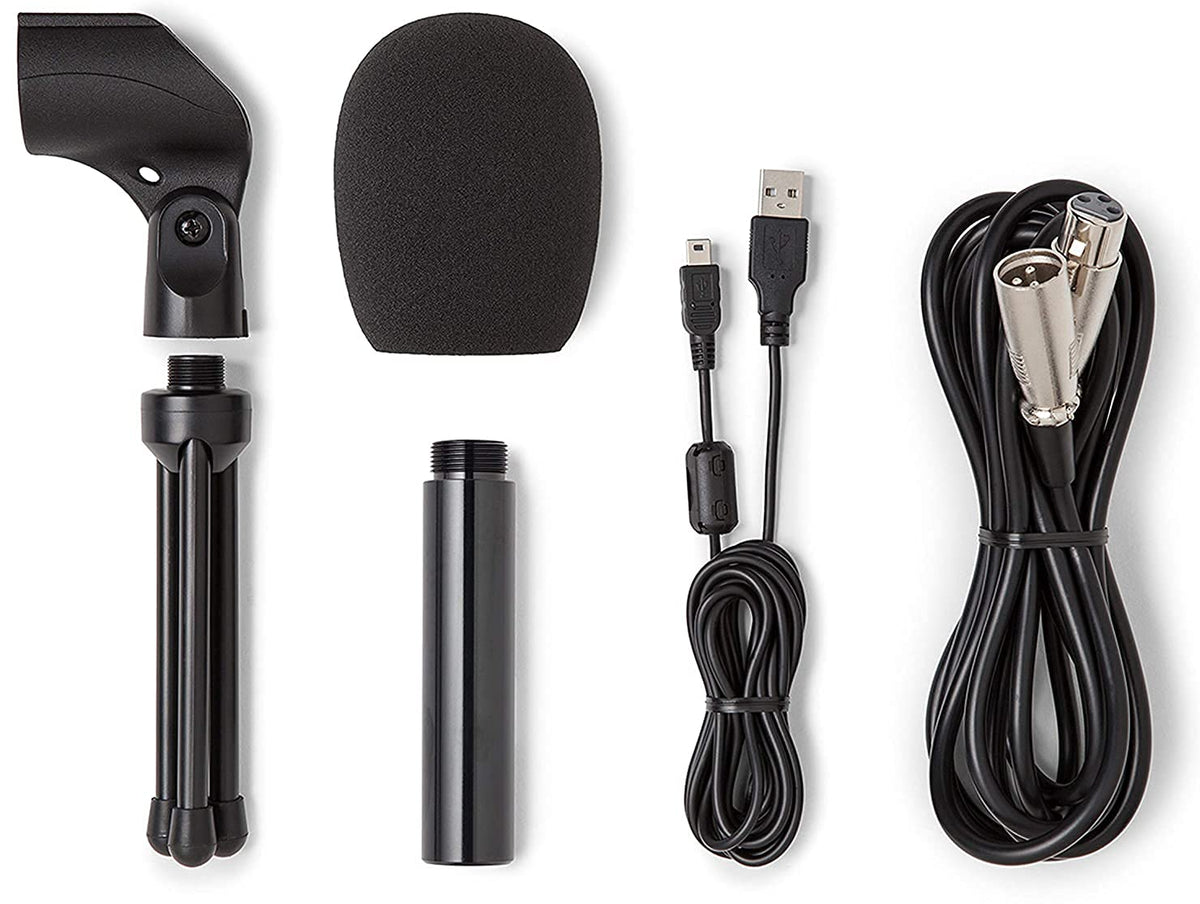 USB/XLR Dynamic Microphone Recording and Podcasting Pack S98547
