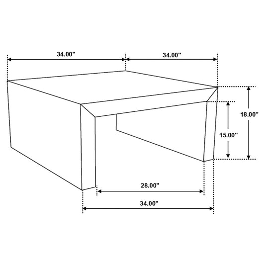 Solid Wood Coffee Table T713440