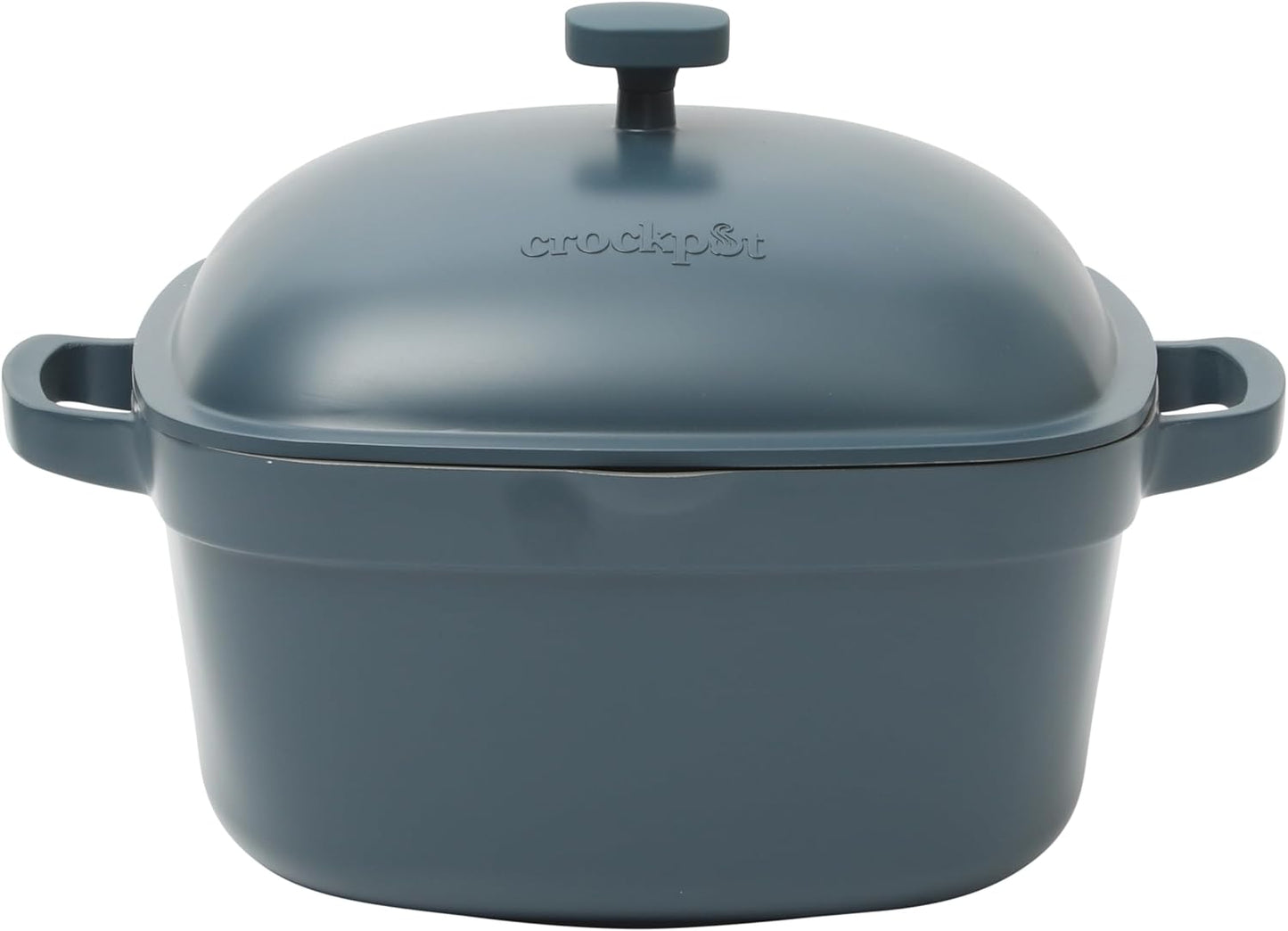 3 Quart Enameled Cast Iron Dutch Oven – Aqua - Curated Catalog G2 6Q