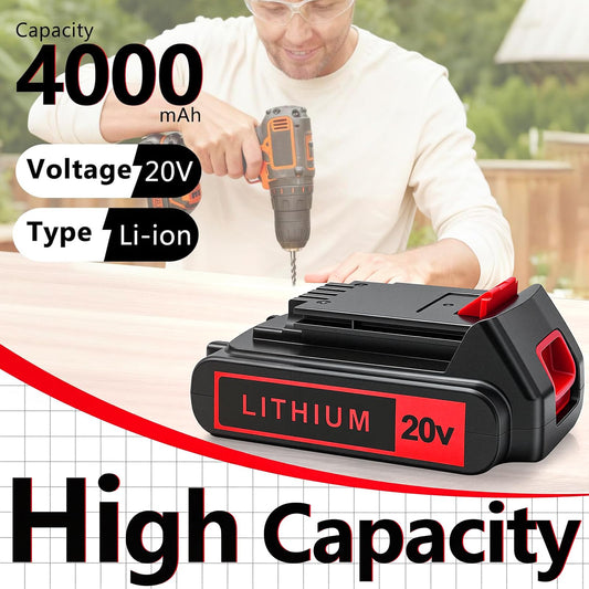 20V Max 4.0Ah Lithium Battery 2-Pack S854843