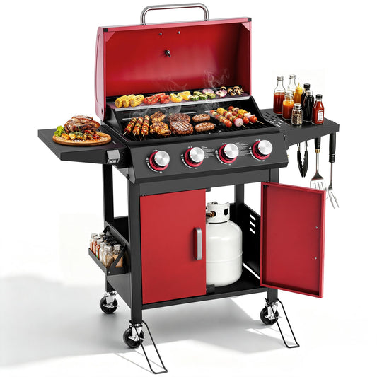 4-Burner Propane Gas Grill Y55670