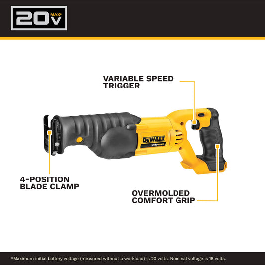 20V MAX Cordless Reciprocating Saw P836674