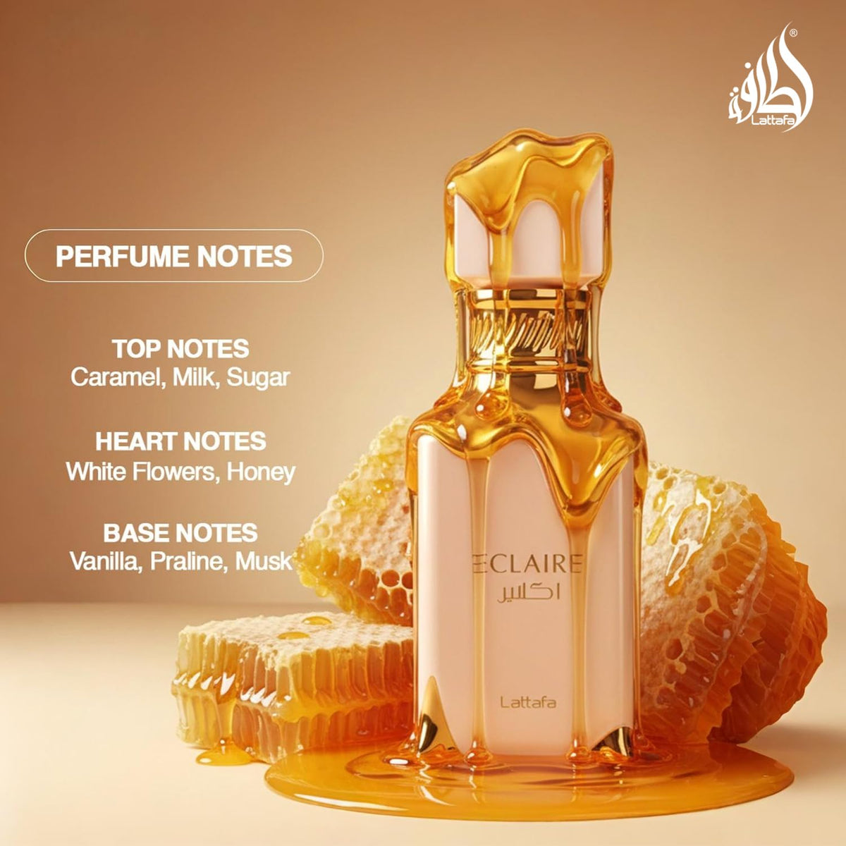 Vanilla Caramel Floral Eau de Parfum 3.40 Ounce / 100 ml F8679